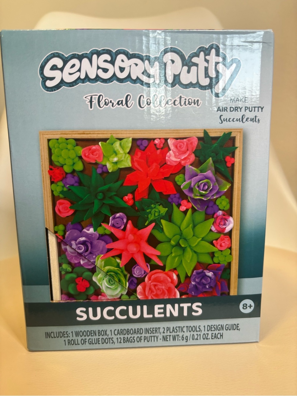 Floral Succulents Craft Kit Sensory Putty